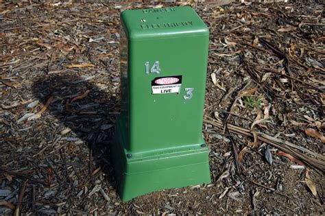 street green electrical box|green electrical boxes called.